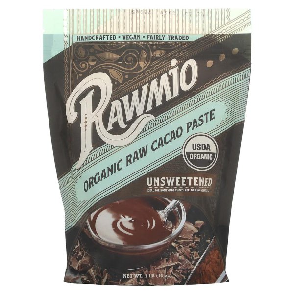 로미오 무가공 <b>카카오</b> 페이스트 454g 2팩 Rawmio <b>Raw</b> Cacao Paste