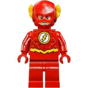 LEGO DC Comics Super Heroes Jusctice League Minifigure - Flash Gold Ou