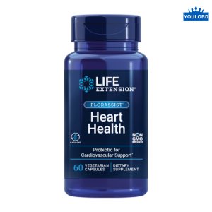 라이프익스텐션 Heart Health 유산균 락토비프 25억 베지캡슐 60정 유로드