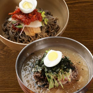 40년 노포 막국수 2종(물 비빔) 20인분