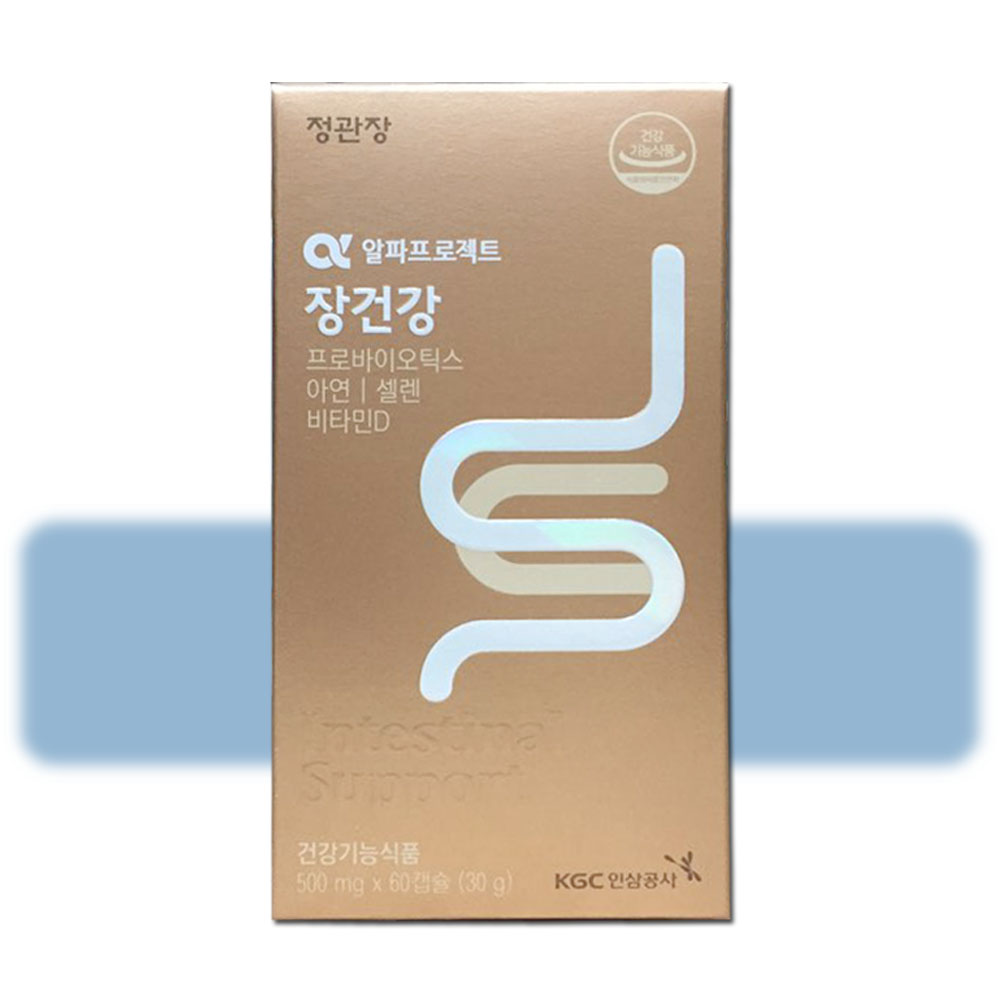 <b>정관장</b> 알파프로젝트 장건강 60캡슐/<b>프로바이오틱스</b>