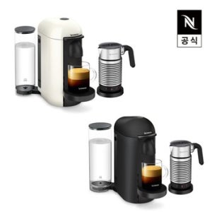 [신세계백화점]버츄오플러스 +에어로치노4 GCB2 에스프레소 캡슐커피머신 매트블랙