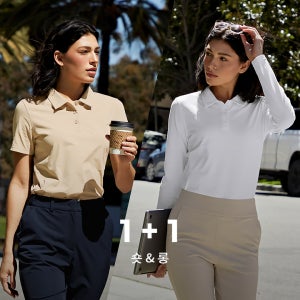 [2PACK] 에코덱스 우먼즈 폴로 티셔츠