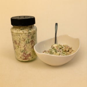 대파베이컨크림치즈, 미앤미힐링티