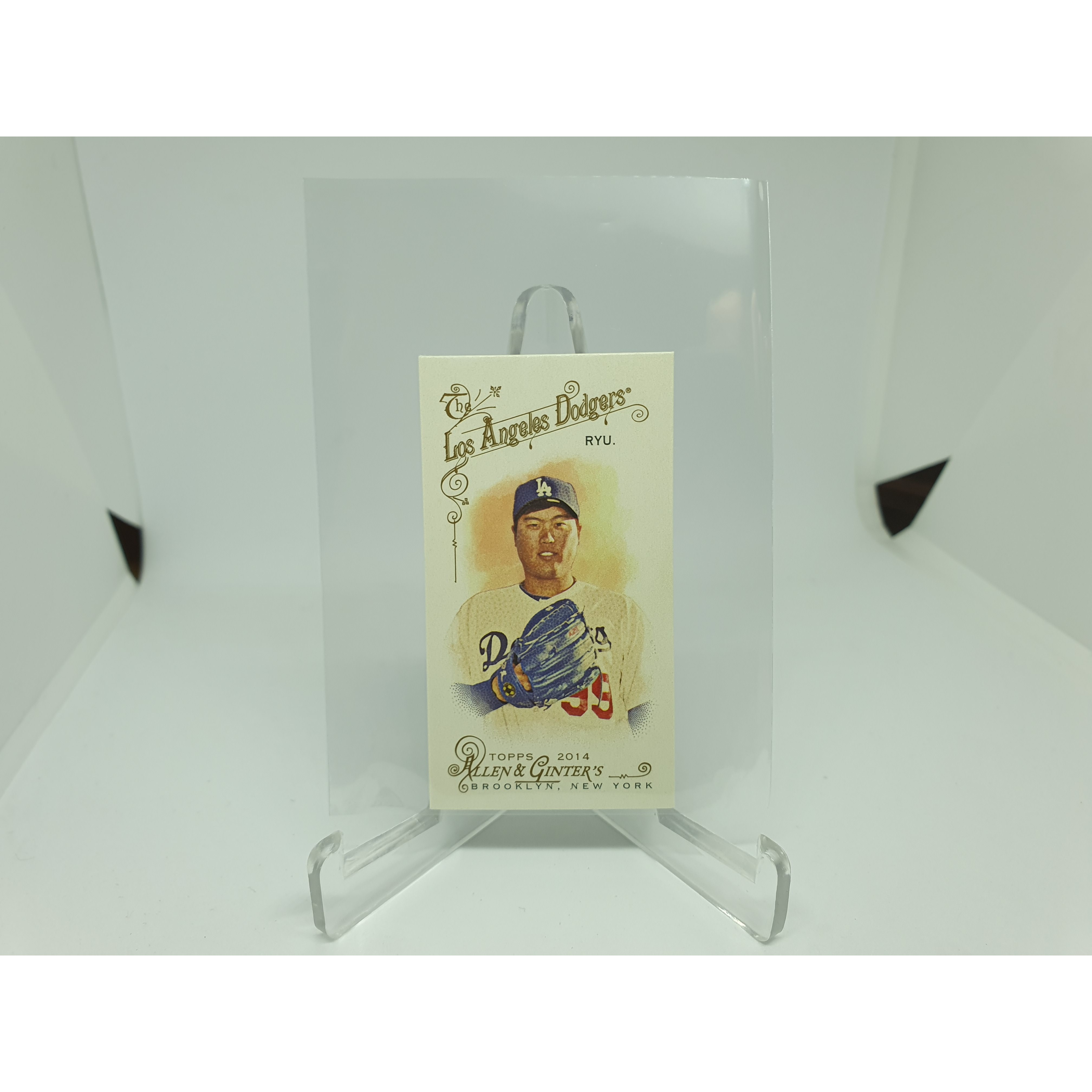 류현진 야구카드 2014 TOPPS Allen & Ginter Mini MLB카드 LA 다저스 Dodgers  1개