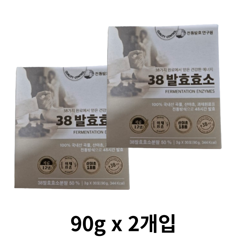 전통발효연구원 <b>최진규의 38발효효소</b>  180g  3개