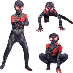 Dwellcheng Superhero Costume Halloween Cosplay Super Hero Jumpsuits 6T