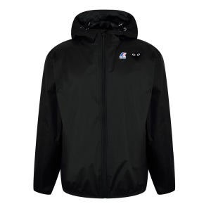 꼼데가르송 x 풀 집업 자켓 X KWay Full Zip Jacket 607234 Black
