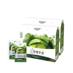 [가정의달기획] 유기농 브로콜리양배추즙 110ml 30포 (2BOX)