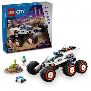 레고 LEGO 레고 시티 스페이스 익스플로어 로버 앤 에이리언 라이프 토이 세트(로봇&외계인 포함) 60431