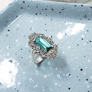 [25 F/W] 시베리안쿼츠 에메랄드 컷 반지, 리페어링