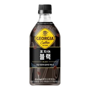 조지아 크래프트 코카 조지아 블랙 470ml x 24페트 커피