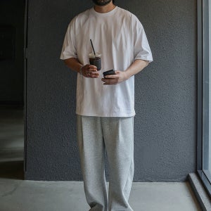 (L-5XL)키넌 레이어드 반팔티*기장선택 (기본,+4CM,+8CM)[UBX 빅사이즈 텐타덤블가공 옆트임 뒷절개]