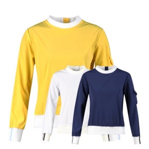 430골프 럭스골프 여성 풀오버 텐션 긴팔 티셔츠 LB4M610W