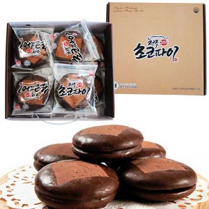 하나식품 [세월담] 수제 전주 초코파이 90g x10입 (종이박스/선물세트)