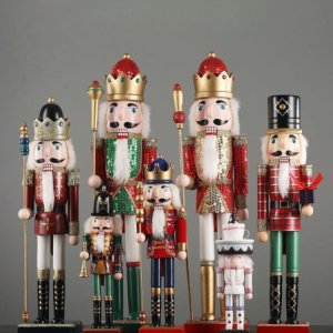 호두까기 인형 장식품 장식 가정 크리스마스 선물-27