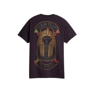 리바이스 x 데님 티어스 롱기스트 라이드 티셔츠 블랙 164450010 XL