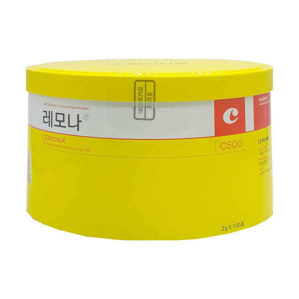 경남제약 레모나 산 2g x 120포 1개 + 쇼핑백 포함 HI 비타민C 피로회복