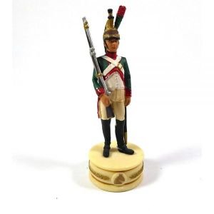 OPO 10 - Line Dragon Soldier Figurine 1 32 Collection Empire Imperial Guard Napoleon Del Prado