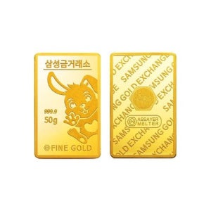 [삼성금거래소][삼성금거래소] 계묘년 토끼 골드바 50g_P00000TZ [갤러리아 한화갤러리아㈜ 광교점]