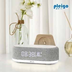 플레이고 BS51 6 in 1 패브릭 고속무선충전 LED 블루투스 스피커
