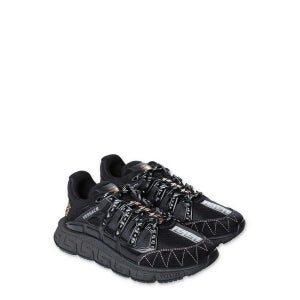 베르사체 키즈 스니커즈 10074821A04980 2B150 BLACK 유아