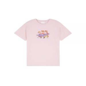 메종키츠네 반팔 티셔츠 핑크 MW00116KJ0136 P616