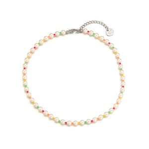 빈티지헐리우드 Pop Color Beads Pearl Necklace VH2279NE122M