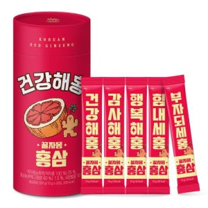 대상웰라이프 꿀자몽홍삼 (10g×20포) 100% 국내산 홍삼농축액 홍삼음료