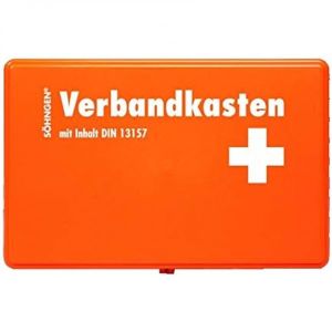 독일 벽면 브래킷 없이 표준 DIN <b>13157</b>을 채우는 구급 상자 KIEL KU-오렌지