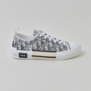 디올 오블리크 로우탑 컨버스 스니커즈 화이트 블랙 3SN249YJP H069 069