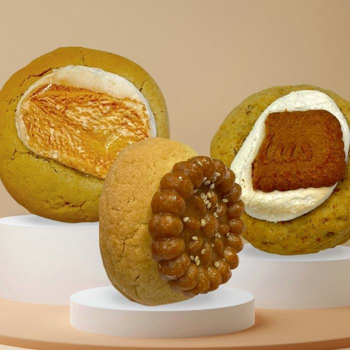 업체발송 단디 100 수제 크림치즈 약과쿠키