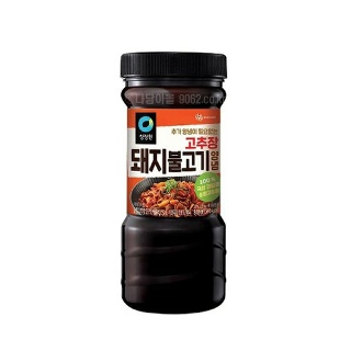 청정원 고기양념840g 5종 소갈비 소불고기 돼지갈비 제육 매운갈비 2개