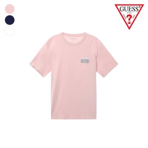 게스 본사 GUESS 1981 등판 야자수 아트웍 반팔티 MN2K1310