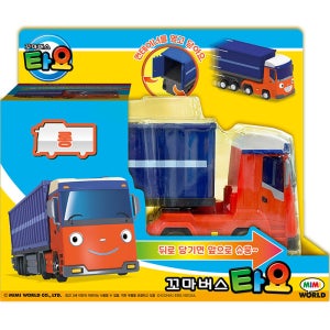 미미월드 3 꼬마버스 타요 롱 트레일러 트럭