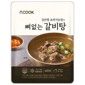 엔쿡 엔쿡 김선영 뼈없는갈비탕 600g10팩