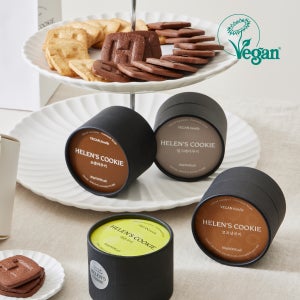 [헬렌스쿠키] 비건쿠키 80g 4개입 세트 (레몬 쇼콜라 얼그레이 코코넛)