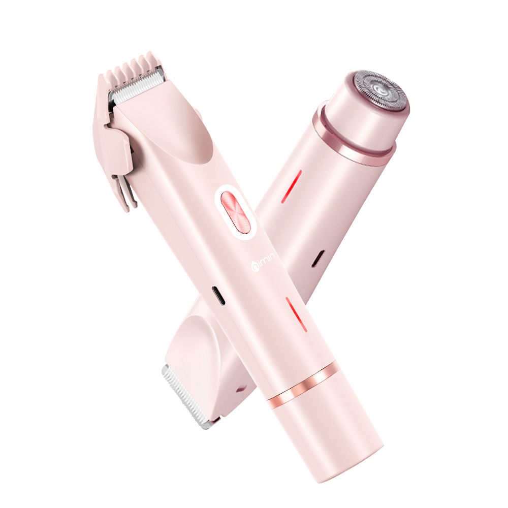 nimin 여성 브라질리언 제모기 비키니라인 면도기 Y존 제모기 모근제거기  핑크   전기면도기 ZB-0236L