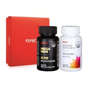 GNC 우먼스 울트라메가 + 메가맨 멀티비타민&미네랄 1,000mg x 90정 (45일분)