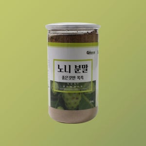헬로팜 노니 분말(베트남)350g 밀폐 용기 제품