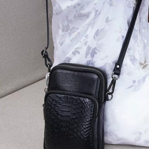 지젤가방 가죽가방 우아한 미니 크로스백