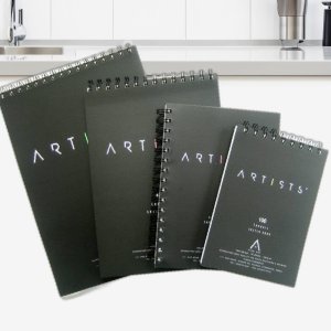 세르지오 100g 크로키북 데셍 미술 스케치북 디자인 세르지오 사이즈 아티스트 A4