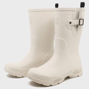 [야세] 스포티 미들 레인부츠 크림 FM10IV