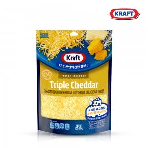 크래프트 슈레드 트리플 체다 226g