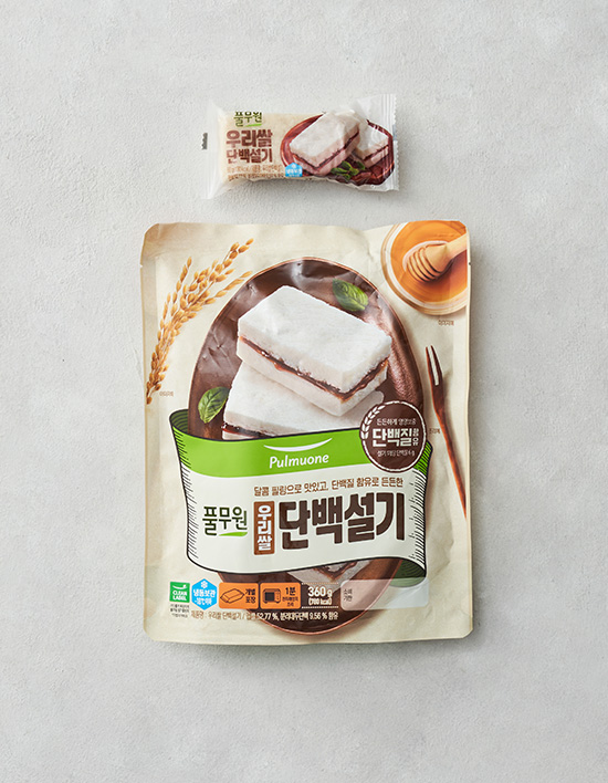 [<b>풀무원</b>] 우리쌀 단백설기_360g