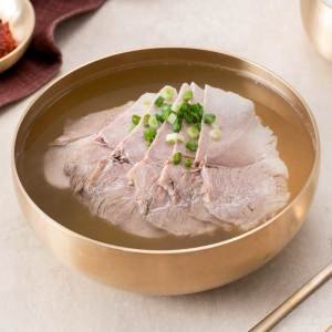 아빠식당 국내산 흑돼지 맑은국밥 600g