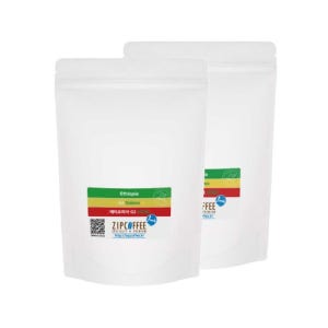 ZIPCOFFEE 에티오피아 G2 시다모 워시드 당일로스팅 원두 커피 1kg(500g+500g)