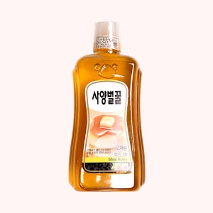 국내산 사양벌꿀 100% 2.4kg