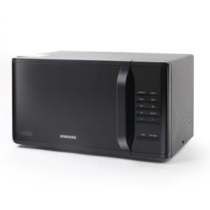 삼성전자 세라믹 전자레인지 블랙 버튼식 23L  MS23K3513AK