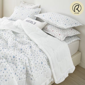 리치앤홈 보들보들 시원한 냉감 시어서커 소라 여름누빔이불 단품세트S/Q 모음